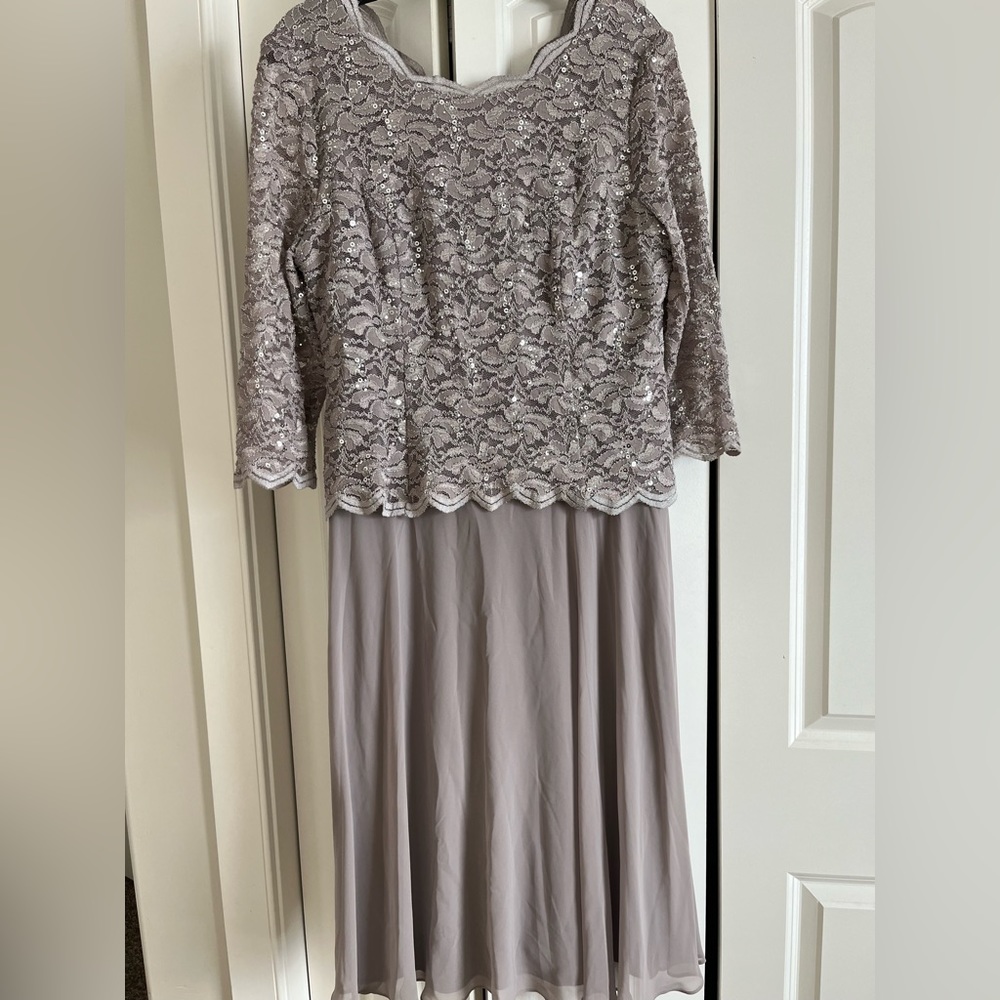 Alex Evenings Mink Dress